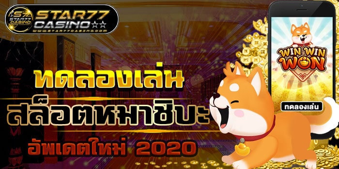 ทดลองเล่นสล็อตหมาชิบะ อัพเดตใหม่ 2020