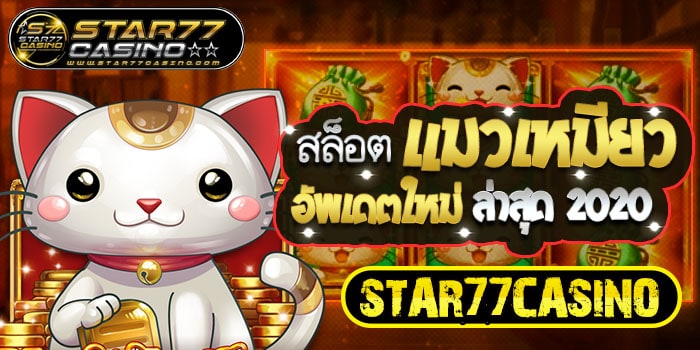 สล็อตแมวเหมียว’ อัพเดตใหม่ ล่าสุด 2020 STAR77CASINO